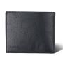 Premium genuine leather bifold wallet custom slim RFID full grain genuine leather wallet
