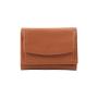 Genuine Leather Small Wallets RFID Blocking Card Holder Ladies Mini Trifold Purse with Coin Pocket