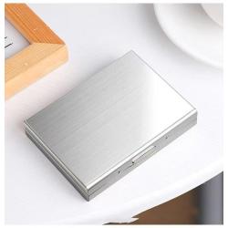 10-card position organ card holder, driver's license  card clip, stainless steel credit card RFID card box, metal card holder