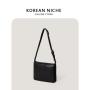 Fashion Large Capacity PU Material Handbag Ladies Underarm Shoulder Bag Waterproof Armpit Bag
