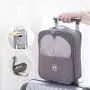 HR627 Travel Shoes Storage Bag Unisex Sport Cation Waterproof and Dustproof Shoe Packing Bag Oxford Double Layer Shoes Bag