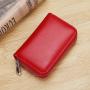OEW070 New RFID Card Holder Pop Up Minimalist Mini Wallet Men Genuine Leather Wallets Money Clip Purse For Men Leather Wallet