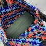 2024 Custom Colorful Woven Neoprene Tote Bag Handbag For Women Luxury With Clutch