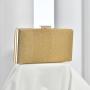 Minimalist clip buckle wedding banquet dresses bags lady purse glitter evening clutch purses woman clutches bag