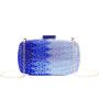 Fashionable box geometry evening bags diamond purse clutch lady luxury evening party crossbody bags handbags 2024 rhinestone bag