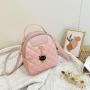 2024 Ladies bag Backpack Single Strap Fashionable Joker Break Schoolbag with Chain Decoration Portable Wholesale for Women