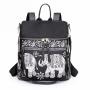 New Style Trendy Buffalo Plaid Weekend Travel Backpack Custom Logo Printed Shoulder Bag Oxford Backpack Woman
