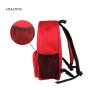 Blue Mini Smell Proof Backpack with Lock for Men Women Travel Bookbag Smoking Accessories Storage