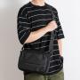 simple shoulder Oxford cloth bag men's casual horizontal crossbody bag waterproof trendy camera business messenger chest bag
