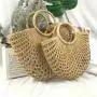 OEM Sac Plage En Paill 2022 Bolso Paja Bolsa De Palha Bors Paglia Large Tote Handmade Hollow Out Woven Beach Summer Straw Bags