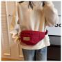 ZWY051New Wholesale Zipper Crossbody Waist Bag Outdoor Sport Travel Hiking Nylon Shoulder Bag Unisex Daily Lightweight Bag
