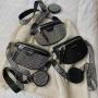 2024 new rhinestone silver leather bag women shoulder bag upgrade fashion atmosphere semi-oval handbag