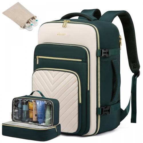 LOVEVOOK 4pcs Camping hiking backpack bag for outdoor travel High Quality Waterproof Men Women Travel  Duffel Bag with Shoe bag