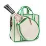 ZWY174 Daily Fitness Tennis Badminton Shoulder Bag Canvas Portable Lightweight Racket Storage Bag Men Women Sports Crossbody Bag