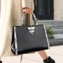 NEW Trendy Bolsos De Mujer Snake Handbag Tote Bag Leather Crossbody Bag For Women