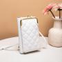 Hot Selling Korean Fashion mobile phone bag 2024 Ladies shoulder bag wholesale simple crossbody bags for women