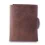 Superb Slim Trifold Wallet RFID Protection Vegan Leather Mini Wallet Thin Card Case With Coin Compartment