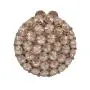 Luxury Round Shaped Diamond Crystal Bags Handmade Glass Rhinestone Party Bag Round Clutch Evening Bags