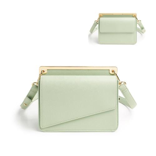 2023 Luxury Golden Metal Womens Shoulder Bags Ladies Crsoobody Bags Unique Printed Lining Custom Logo Ladies Shoulder Bags