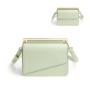 2023 Luxury Golden Metal Womens Shoulder Bags Ladies Crsoobody Bags Unique Printed Lining Custom Logo Ladies Shoulder Bags