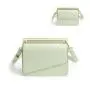 2023 Luxury Golden Metal Womens Shoulder Bags Ladies Crsoobody Bags Unique Printed Lining Custom Logo Ladies Shoulder Bags