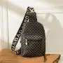 Hot Selling PU Leather Chest Bag Morden Style 2024 Ladies Wholesale Women's Shoulder Crossbody Bag