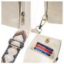 Custom Logo Multifunctional Crossbody Chest Bag Waist Pack Leopard Vegan PU Leather Women Sling Bag