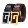 OEM ODM Ceinture En Cuir Custom High Quality Luxury Brand Design Men'S Belt Genuine Alligator Leather Designer Belts For Mens