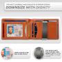 PU leather money clips wallet for men custom RFID blocking Bifold wallet with clip