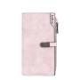 OEW004 Ladies Phone Clutch Wallet Women Zipper Pu Purse Money Clip Simple Zipper Purses Long Section Clutch Wallet