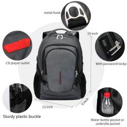 Comfortable And Lightweight Travel Laptop Backpack Anti-Theft Bag Must-Have Laptop Backpack For Travelers