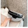 Fashion Ladies Pouch Bag Crystal Diamond Fanny Pack Waist Bag Sequin Crossbody Sling Chest Bag