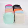 LOW MOQ Portable Small Makeup Bags For Women Large Capacity Travel Cosmetic Bag For Purse Zipper Nylon Pouch