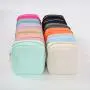 LOW MOQ Portable Small Makeup Bags For Women Large Capacity Travel Cosmetic Bag For Purse Zipper Nylon Pouch