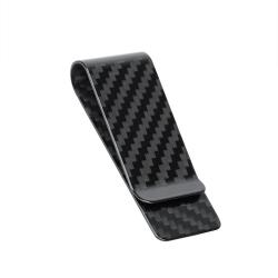 Fashion Men's Wallet Accessory In Stock High Quality 100% Full Carbon Fiber Money Clip