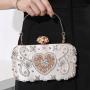 KBW367 Hot Women Bag New Handmade Bead Embroidery Dinner Bag Ladies Banquet Diamond Dress Handheld Crossbody Clutch Bag