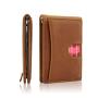 Wholesale Genuine Leather Rfid Wallet Men Money Clip Crazy Horse Leather  Money Clips