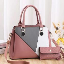 Fashion Off New Women's Bag 2023 Trend Advanced Texture Contrast Women's Handbag Large Capacity Child Mother Single Shoulder Bag