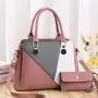 Fashion Off New Women's Bag 2023 Trend Advanced Texture Contrast Women's Handbag Large Capacity Child Mother Single Shoulder Bag