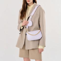 New Design Leather Women Shoulder Bag Casual Crossbody Bag For Daily Use Custom Logo