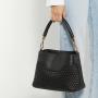 High Quality Women's Leather Bag Customized Logo Handmade Woven Handbag Shipping Bag Large Capacity For Women