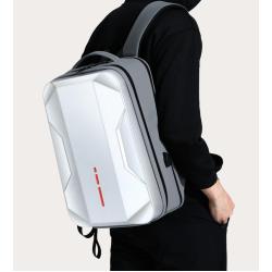 ZWY223 New Men Mechanical PC Wind Hard Shell Backpack Daily Business Work Laptop Backpack Multi-pocket Cool Boy Shoulder Bag
