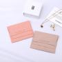 OEM Microfiber Jewelry Gift Pouch Luxury Custom Emboss Small Jewelry Envelope Microfiber Bag For Earring Necklace Bracelet