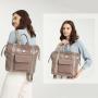 2024 autumn and winter new backpack fashion trend leather niche design texture simple large capacity ladies shoulder bag