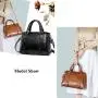 Top Quality 2024 Trendy Custom logo genuine leather handbags for women cowhide tote bag ladies vegan real leather handbag