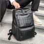 ZR116 Korean Version of Hand-woven Shoulder Versatile Leisure Travel High-capacity Male Trend Student Bag Computer Bag