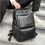 ZR116 Korean Version of Hand-woven Shoulder Versatile Leisure Travel High-capacity Male Trend Student Bag Computer Bag