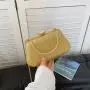 Trend metal handle crossbody bags ladies chain golden rhinestone bags women clutch bag party handbags wholesale