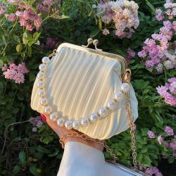 New Arrival Bolsos De Mujer Custom Leather Bag Crossbody Beads Bags Trendy Handbags For Women