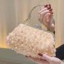 sac tendance 2024 Fall and winter new banquet Pearl bag dinner bags Fashion luxury pearl handbag for women  Clutch Purses